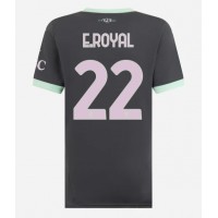 AC Milan Emerson Royal #22 Replica Third Shirt Ladies 2024-25 Short Sleeve